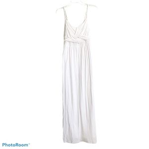 Motherhood Maternity White Maxi Dress S
